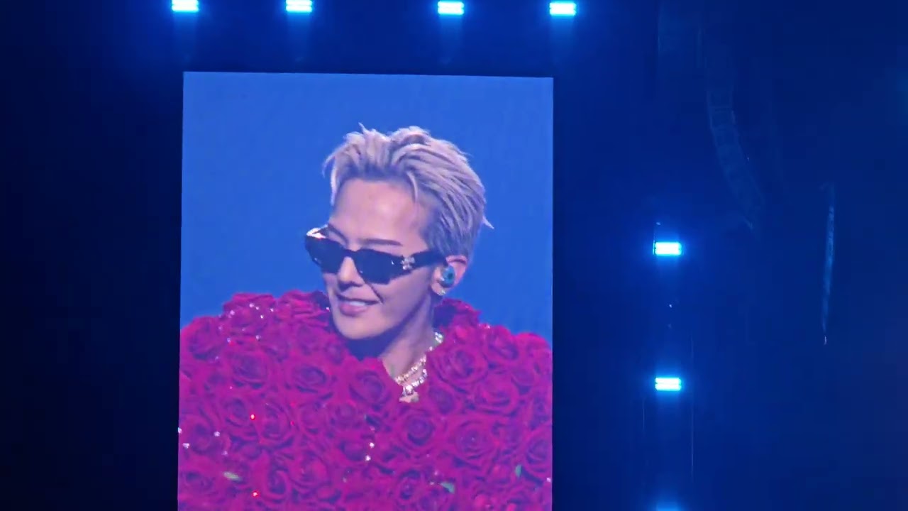 G-Dragon 4K Fancam Ubermensh Tour Las Vegas 08-31-25 - Power, Home Sweet Home, God's, One of a Kind
