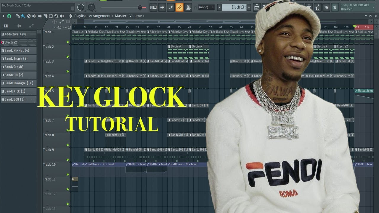 Making A Hard Beat For Key Glock | Key Glock PRE Beat Tutorial