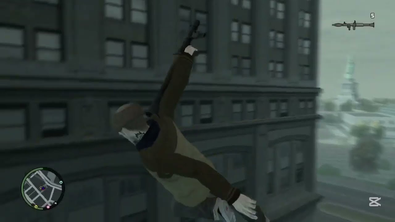 Grand Theft Auto IV | Ещё не пробовали? Выбираешь мирный режим, и тебя ждут неприятности 😂💔 | GTA 4