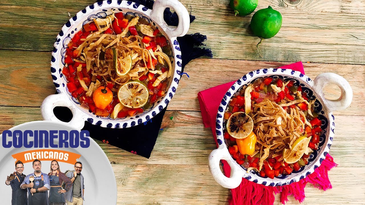 Receta: Sopa de lima | Cocineros Mexicanos