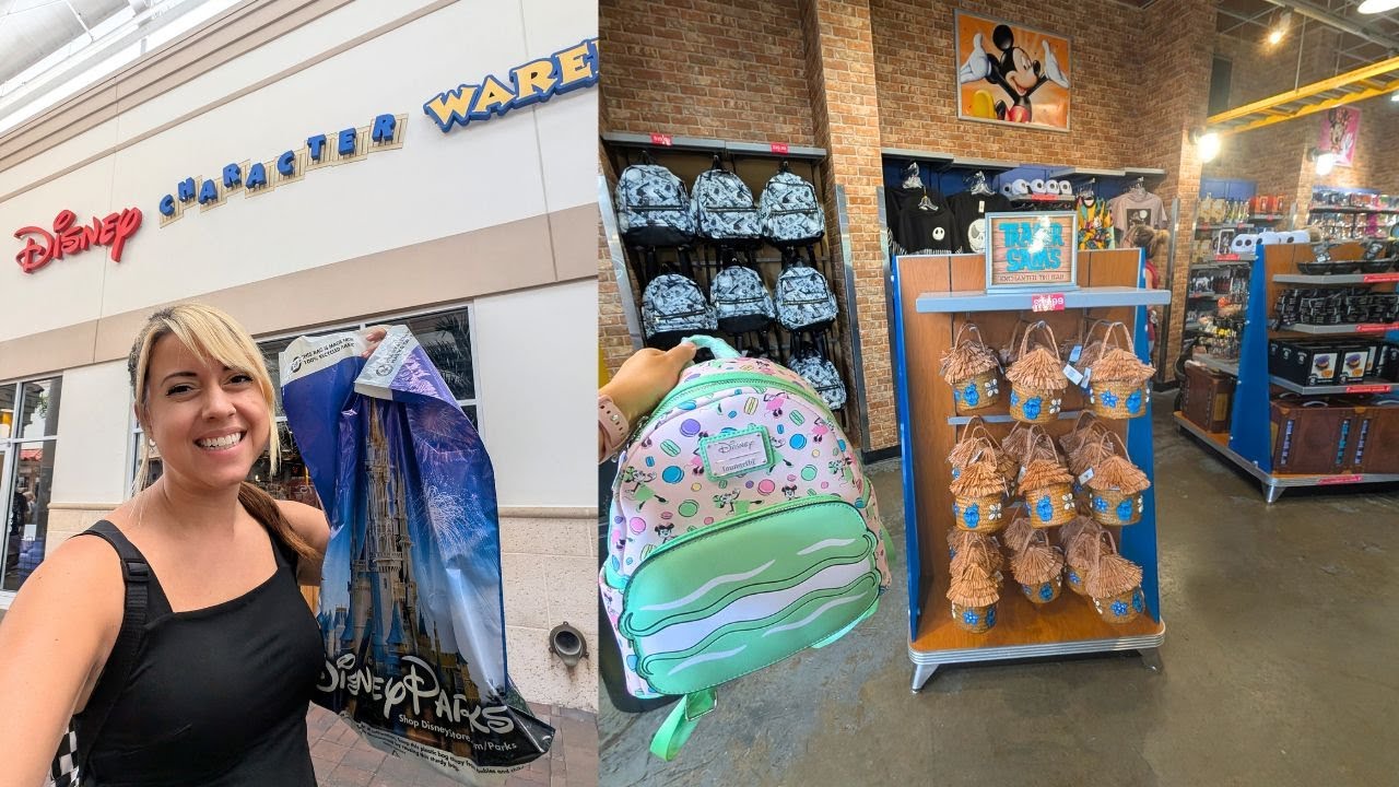 Disney Character Warehouse Outlet on International Drive Shopping! Merch Drop!