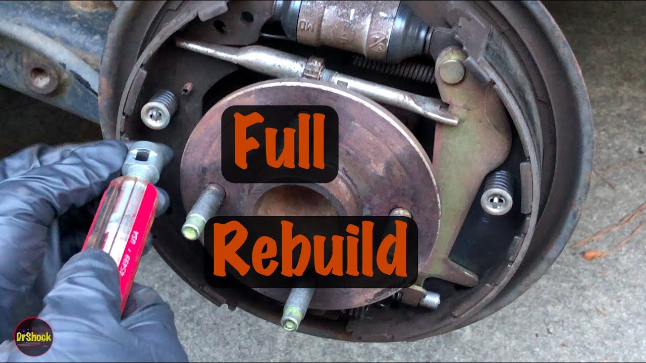 2009 - 2011 GM Complete Rear Drum Brake Rebuild (Chevrolet Cobalt, HHR, & Pontiac G5)
