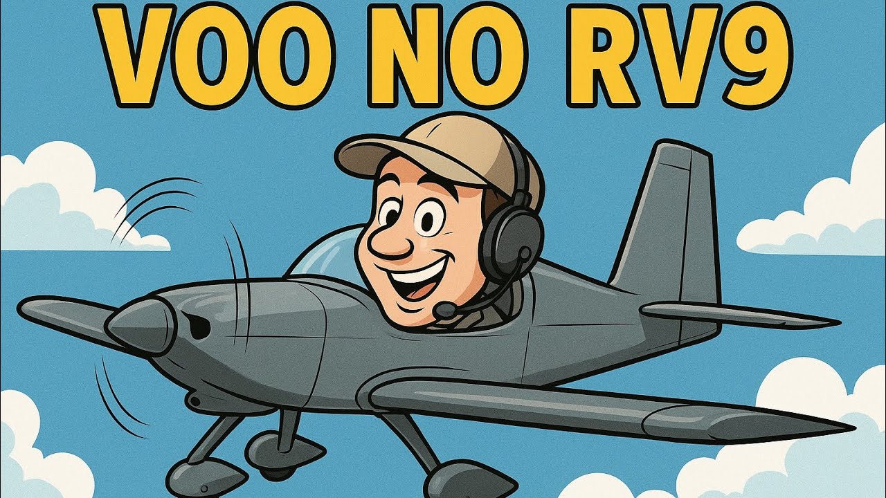 Voo no avi&atilde;o RV9