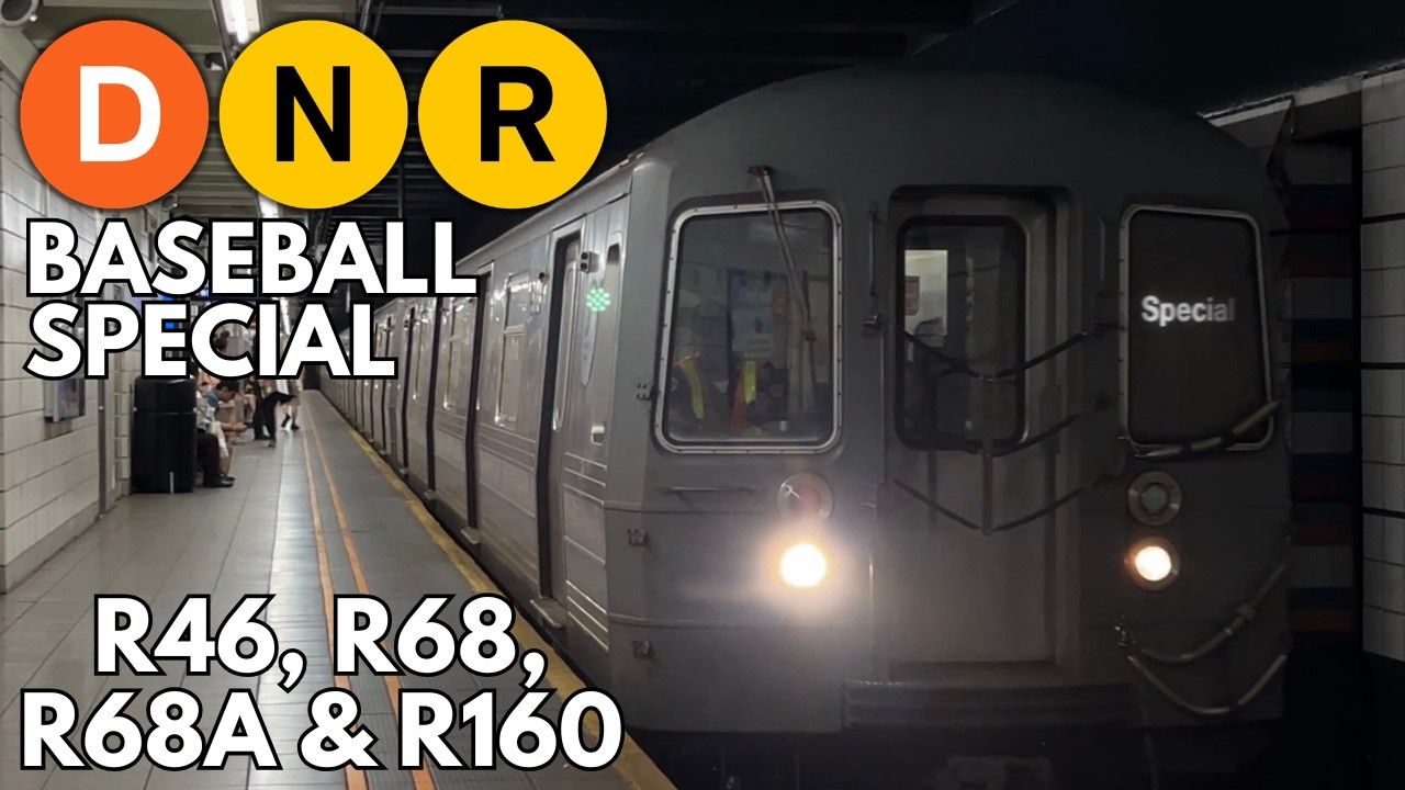BMT 4th Avenue: Uptown R46, R68, R68A & R160 (D) (N) (R) and Special trains @ Union Street