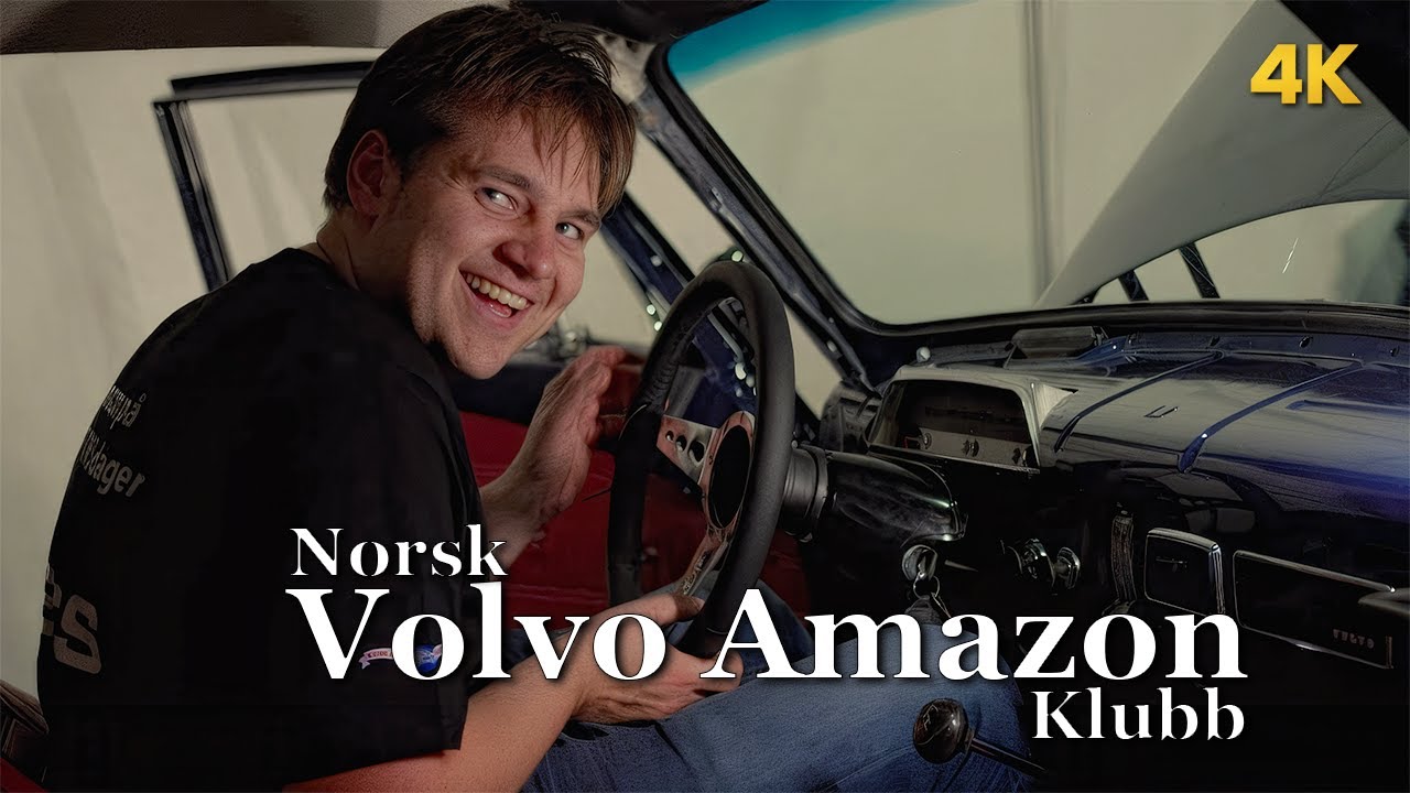 Norsk Volvo Amazon klubb: Full bygging fra null på 3 dager under Oslo Motor Show 2025
