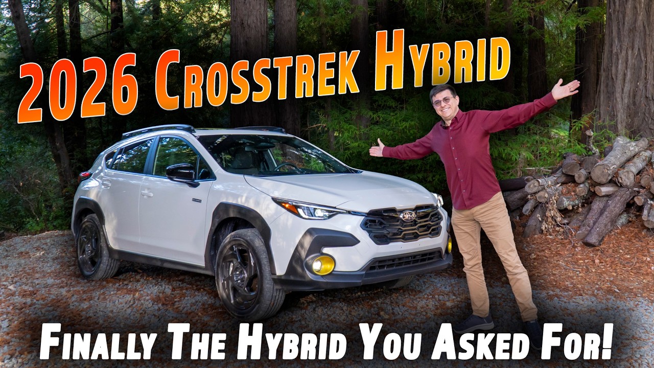 2026 Subaru Crosstrek Hybrid Review | Real AWD + Toyota Tech = The Ultimate Mini-Outback