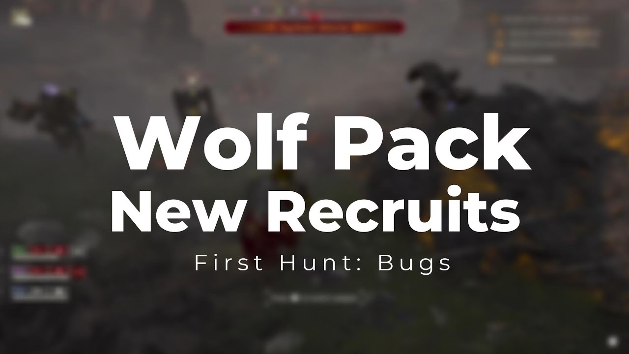Wolf Pack | Hunting Bio Titans and Stalkers | New Recruits