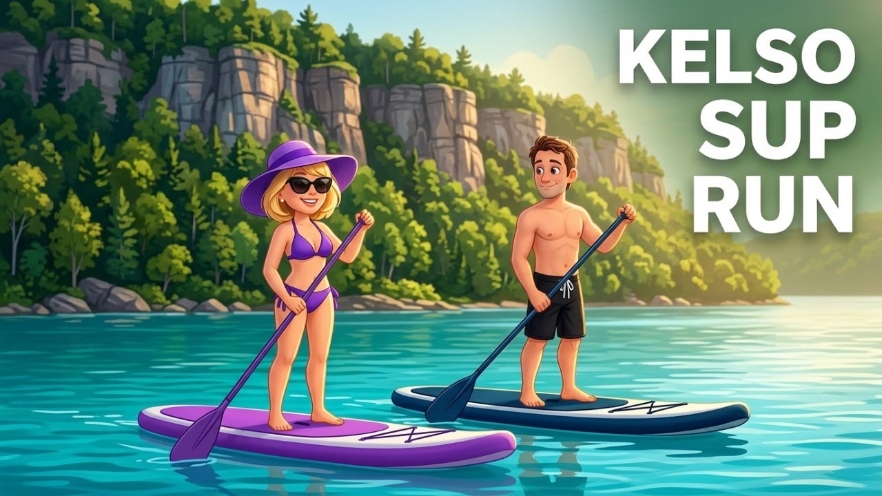 Peaceful Water, Stunning Escarpment: Kelso SUP Run