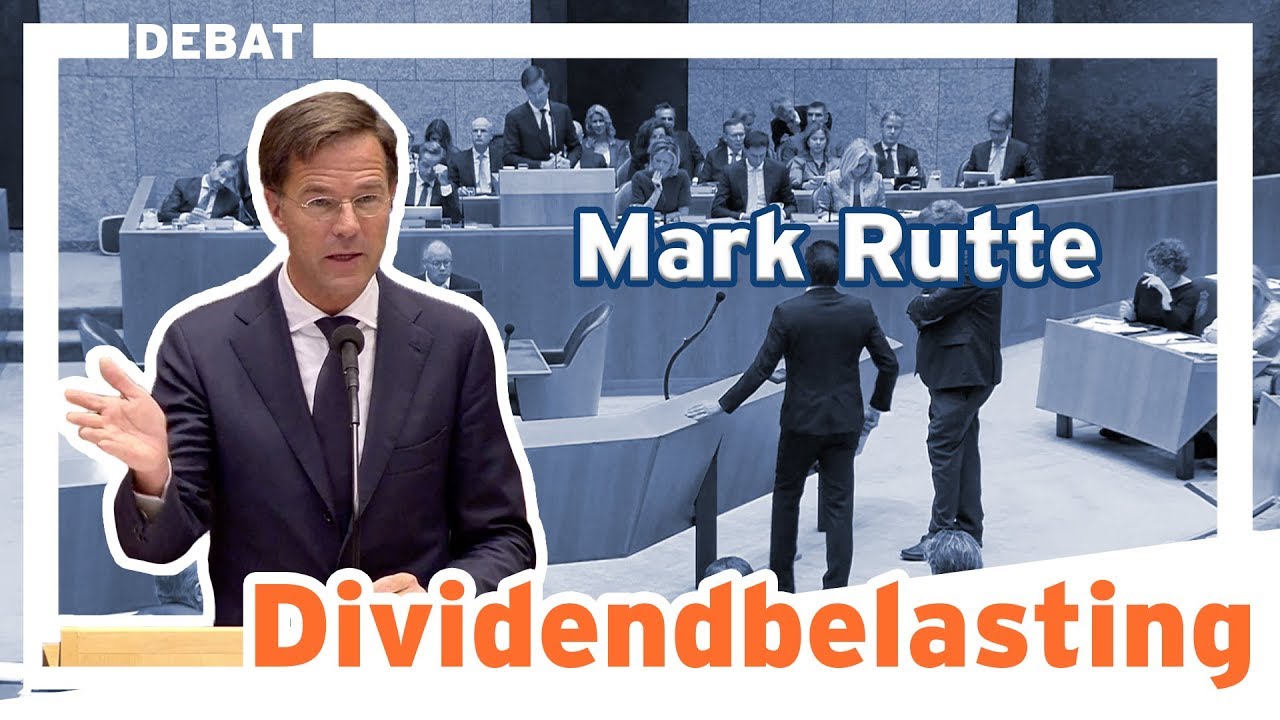Mark Rutte over dividendbelasting