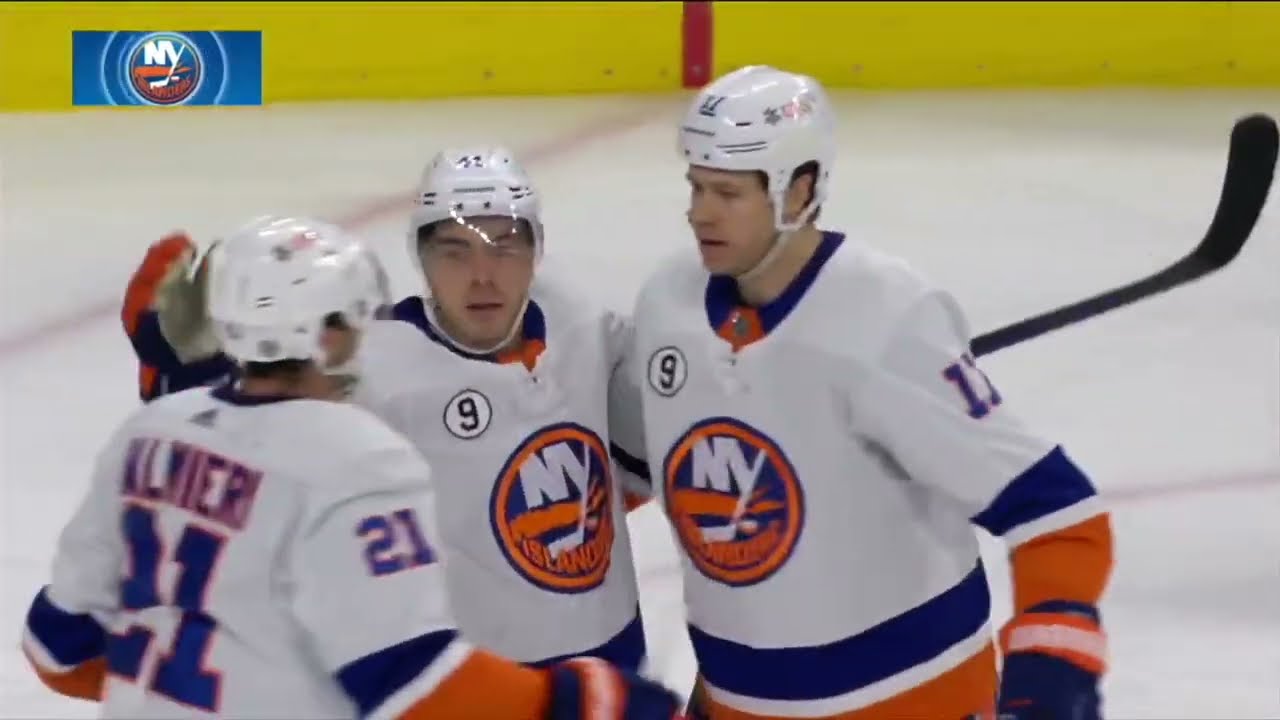 JG Pageau Goal April 8 2022 Islanders at Hurricanes MSG Plus