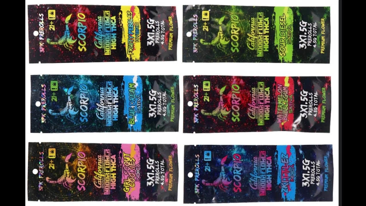 SCORPIO Blue Dream Sativa Prerolls Review