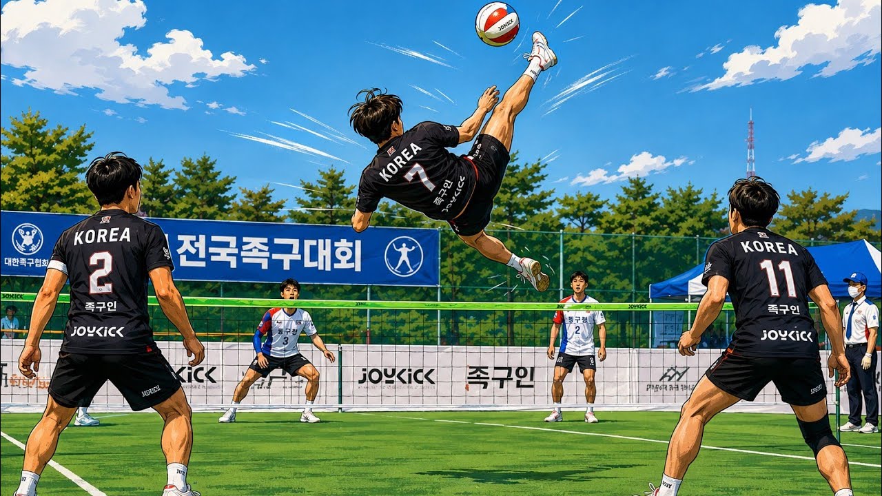남양주시 교류전 퇴계원족구단 경기