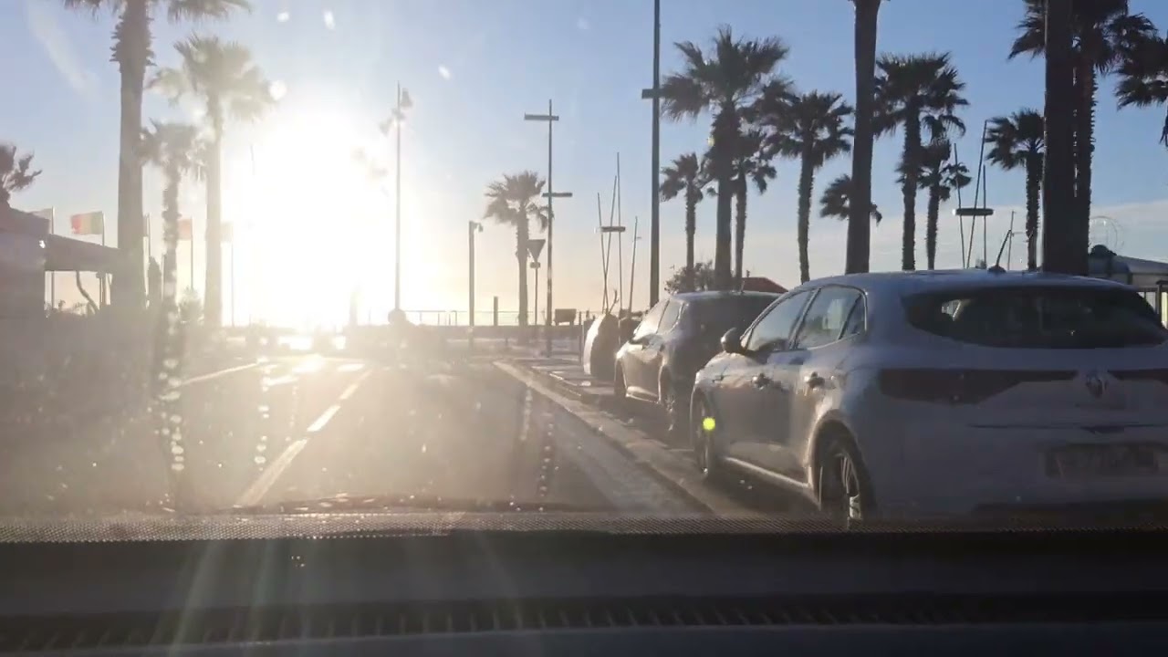 V 5 - Petite balade en voiture à travers Canet en Roussillon 😉  ( Mai 2024 )