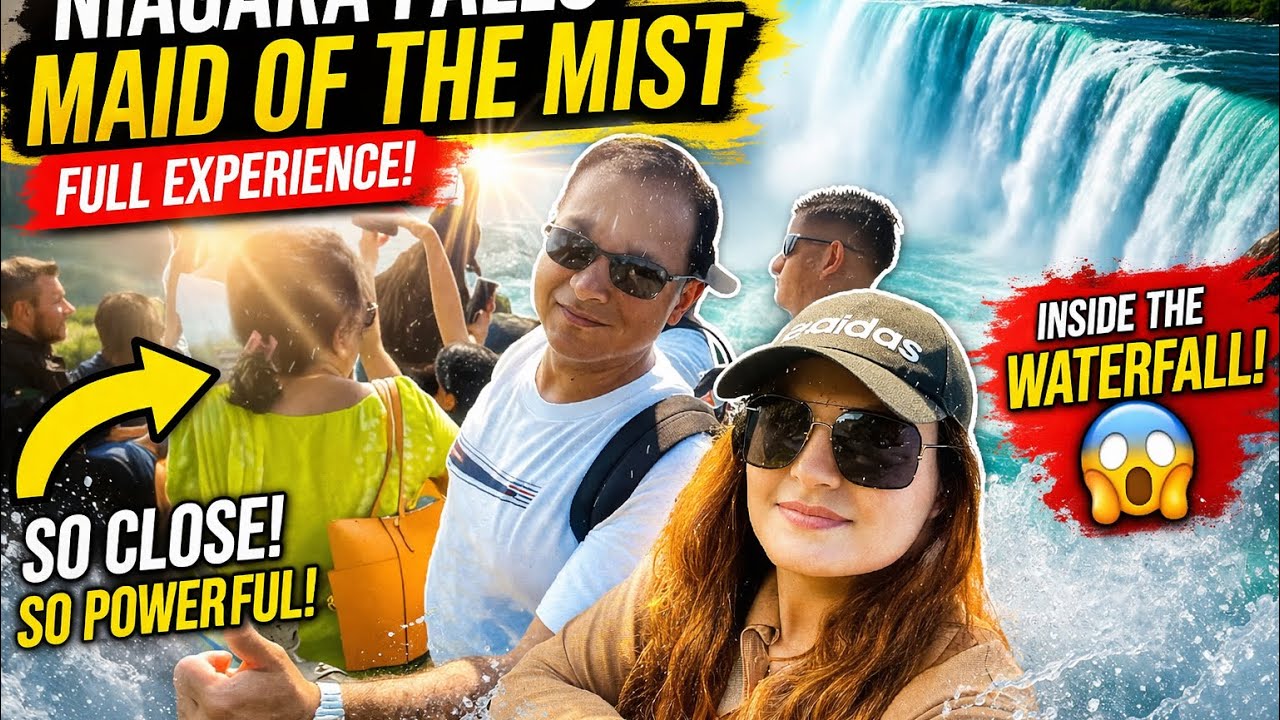 Ниагарский водопад: &laquo;Maid of the Mist&raquo; 🇺🇸 Полное погружение в атмосферу | Билеты, толпа и невероя...