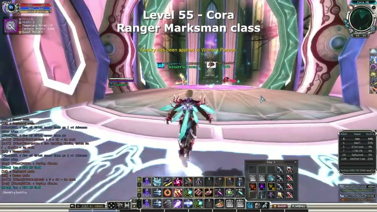 RF Online PH - My first kill in the game (Cora Marksman gameplay)