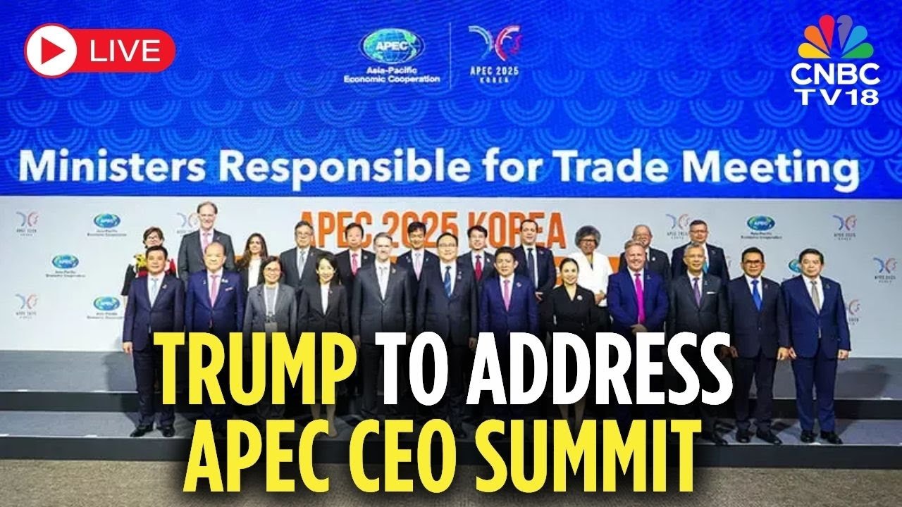 APEC CEO Summit LIVE | Trump To Deliver Keynote Address At APEC CEO Summit Luncheon, Korea | N18G