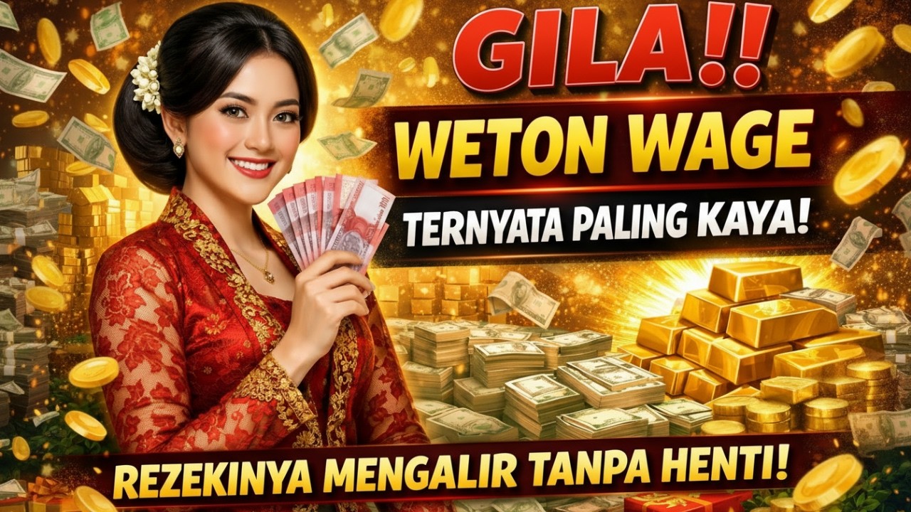GILA‼️ WETON WAGE TERNYATA PALING KAYA! REZEKINYA MENGALIR TANPA HENTI!