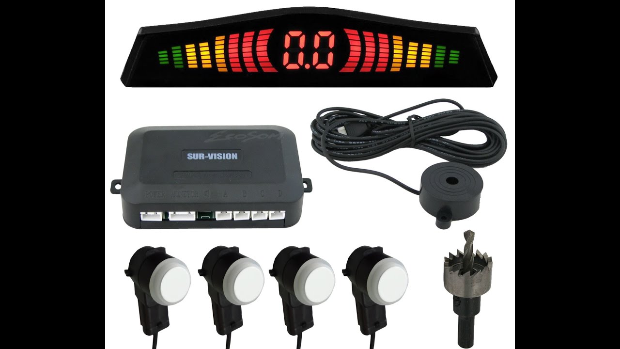 Sensor De Estacionamento OEM Embutido Acabamento O