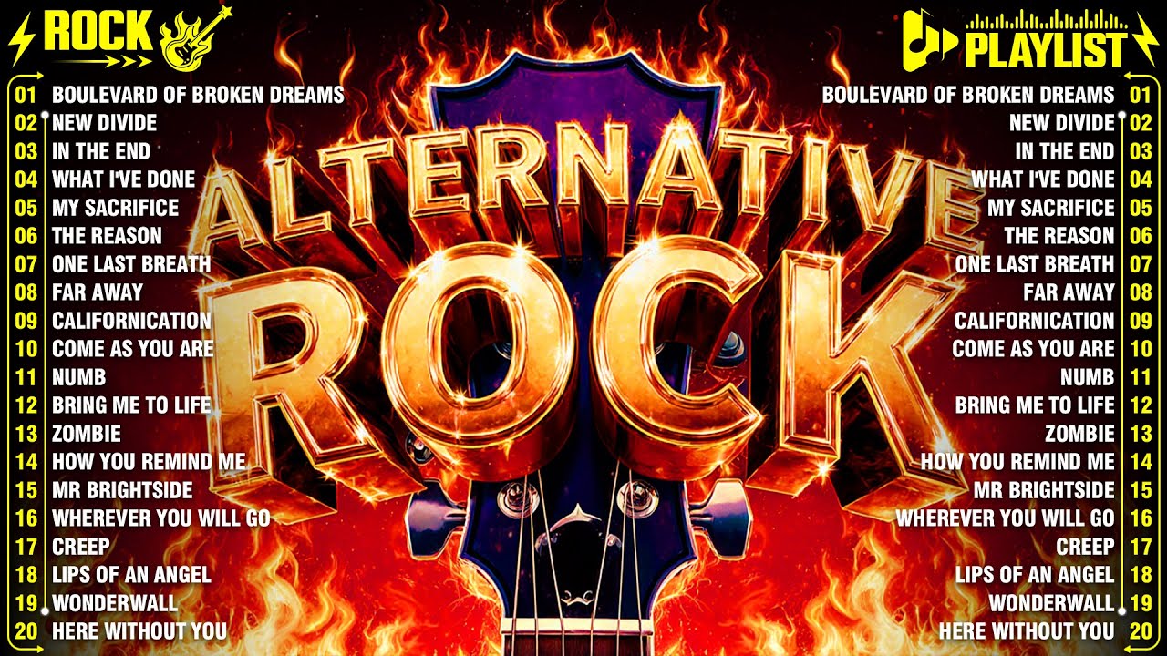 Simple Plan, Hoobastank, The Calling, Howie Day, Linkin Park, Creed - BEST ALTERNATIVE ROCK 2000's
