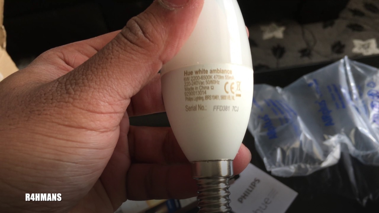 Unboxing New Philips Hue E14 Candle Light