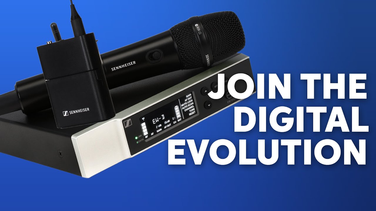 Sennheiser EW-D Digital Wireless Systems Overview