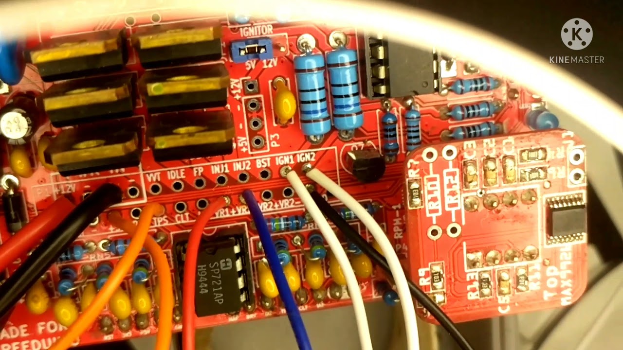 speeduino NO2C part 4 / coil, spark and rpm test