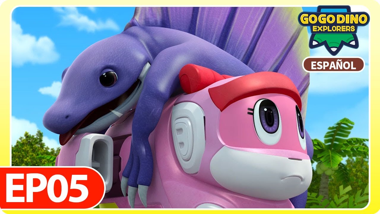 [GOGODINO EXPLORERS] EP05 Dimetrodon en el agua | Dibujos Animados | Dinosaurios para niños