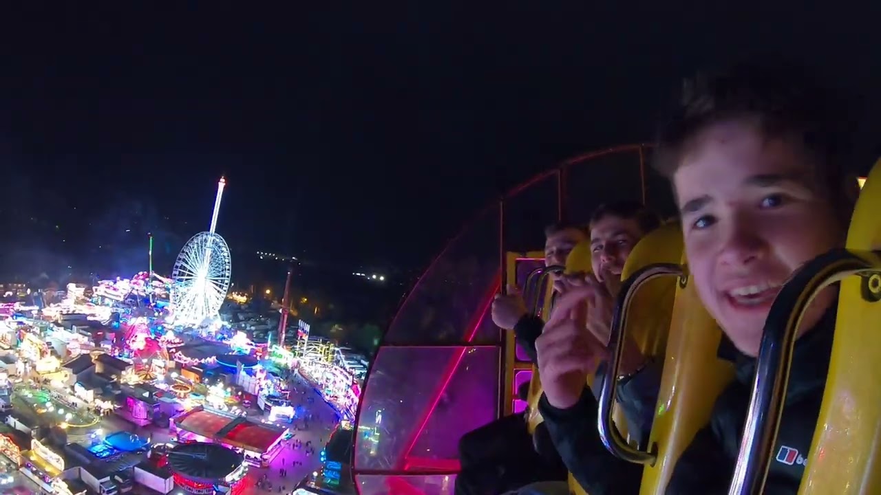 DAVID TAYLOR BOOSTER MAXX (onride) at Hull Fair 16/10/2025