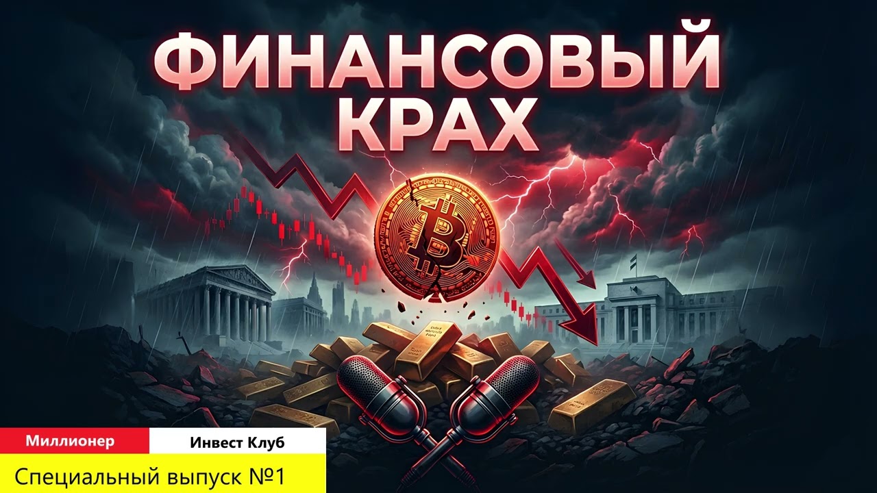 РЫНКИ РУХНУЛИ: Bitcoin -50%, S&P 500 в минусе, золото $5000 — что делать? | Разбор