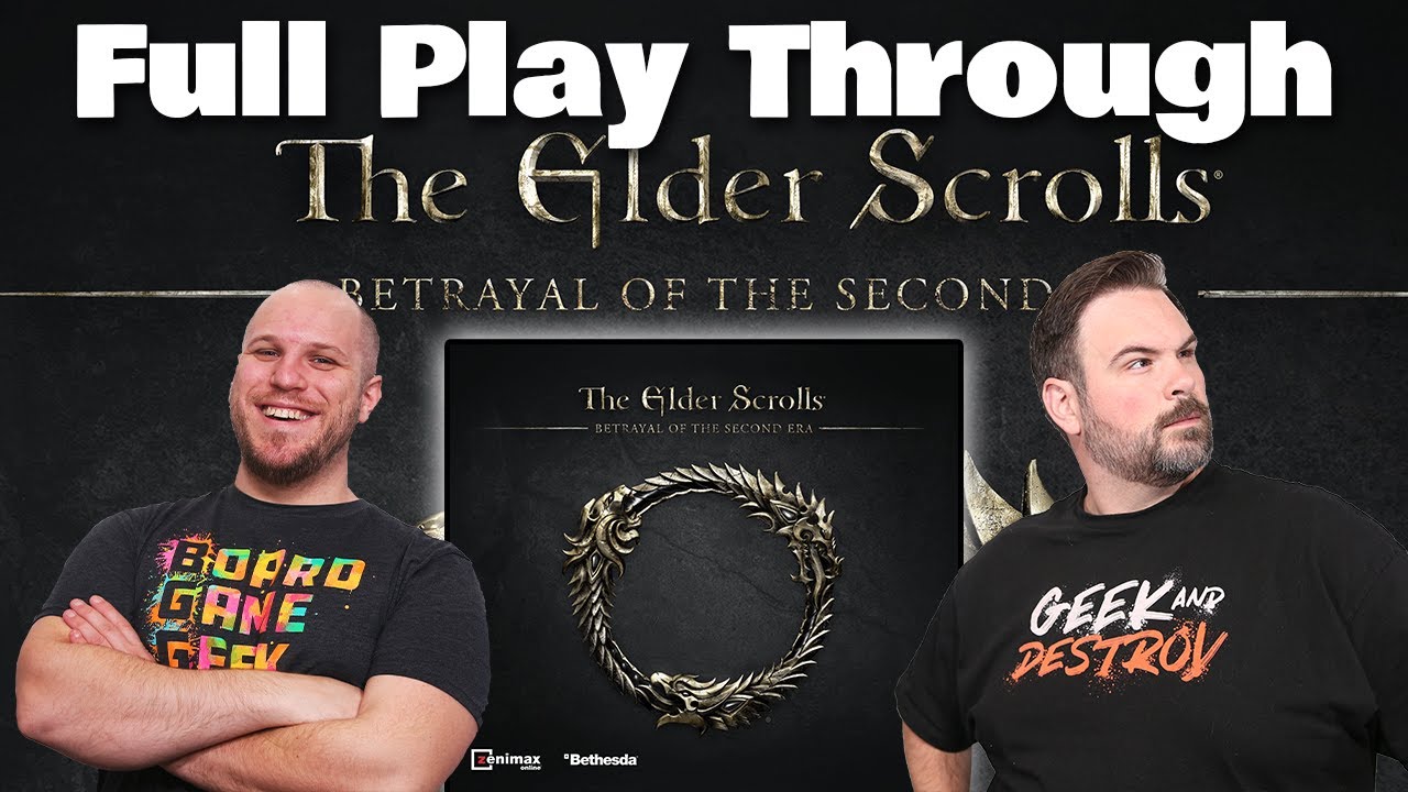 Elder Scrolls: Betrayal of the Second Era Full Play Through | The Game Haus Live