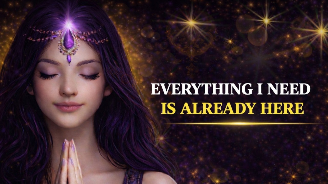 Everything I Need Is Already Here | Morning Affirmations for Trust, Abundance and Alignment