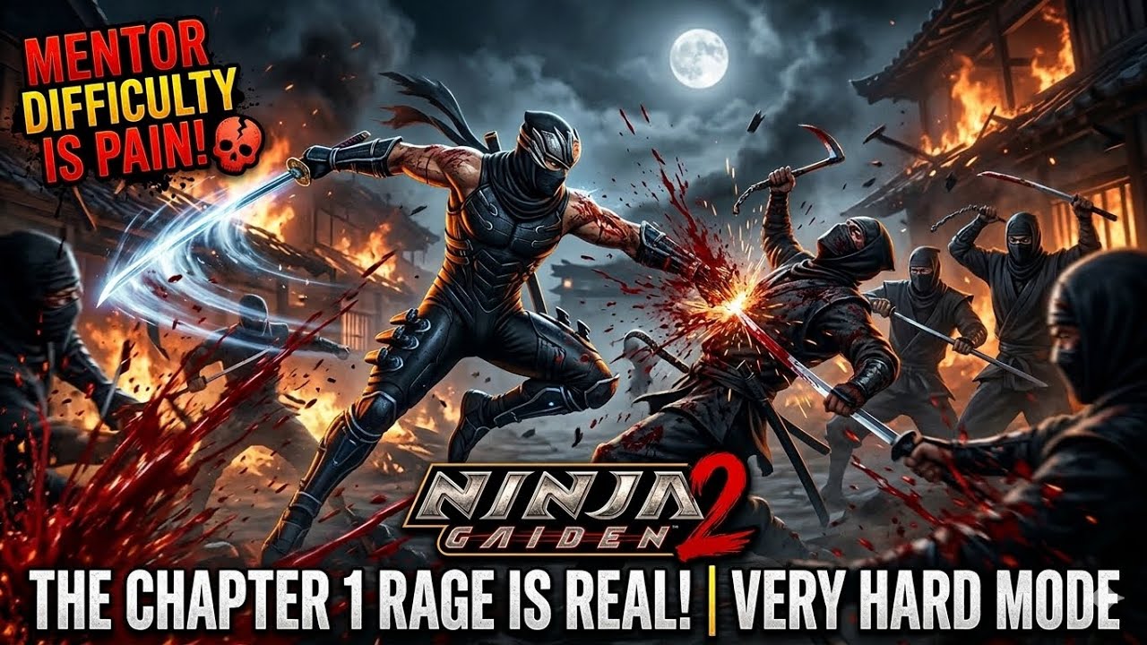 I wasn't ready for Ninja Gaiden 2's Mentor Difficulty