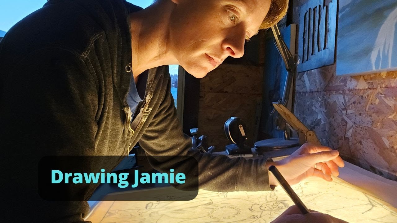 Drawing My Cousin Jamie- Episode 307