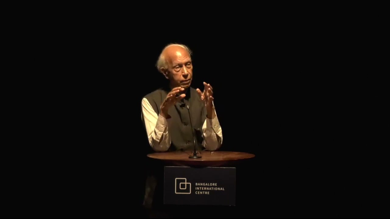 My talk at the BANGALORE INTERNATIONAL CENTRE on Partition and  Improving India- Pakistan