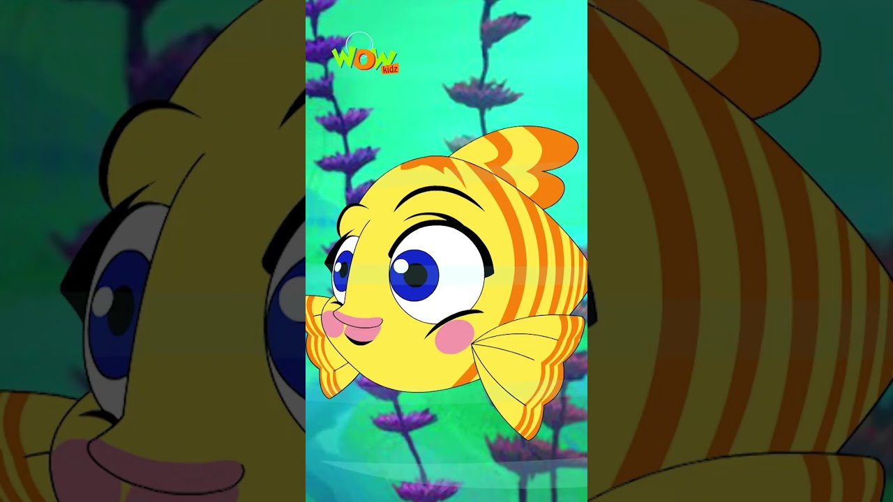 Teen Machliyan | Moral Kahani 3D Popular Hindi Youtube Stories Shorts | Wow Kidz 