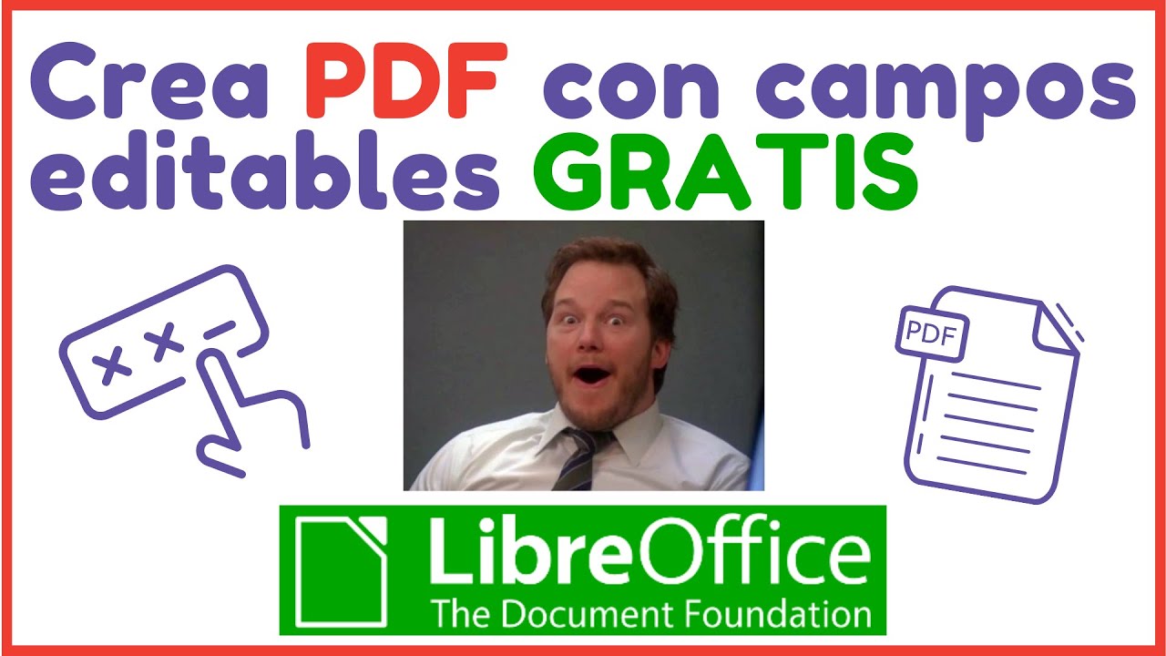 Crear un PDF con campos editables GRATIS