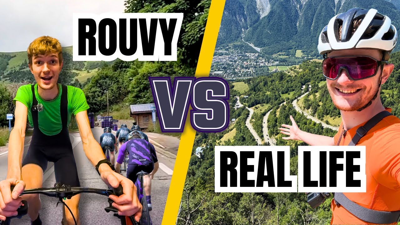 Alpe d’Huez on ROUVY vs Real Life - Same Power, How Accurate Is It?