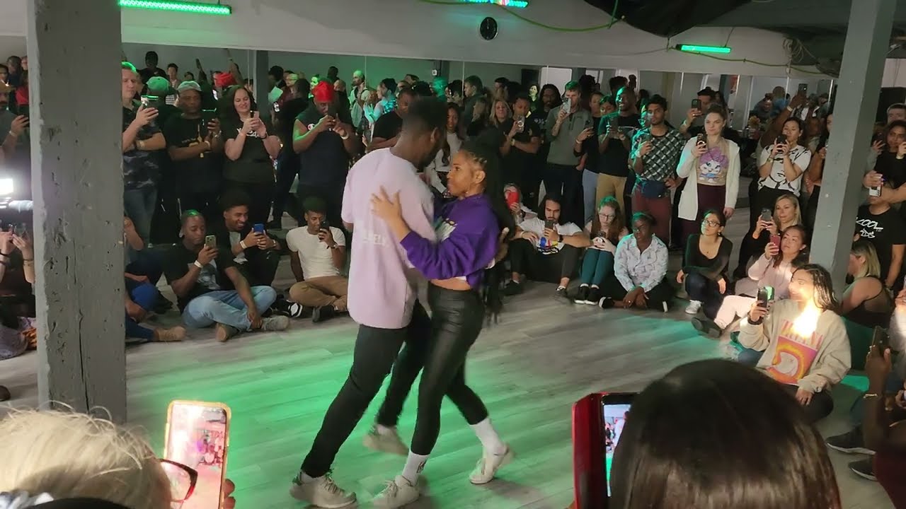 kizomba workshop - Urban Kiz style: JP & Stephy demo @Kiz'n the 6ix