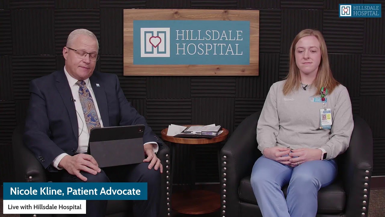 Live with Hillsdale Hospital's Patient Advocate
