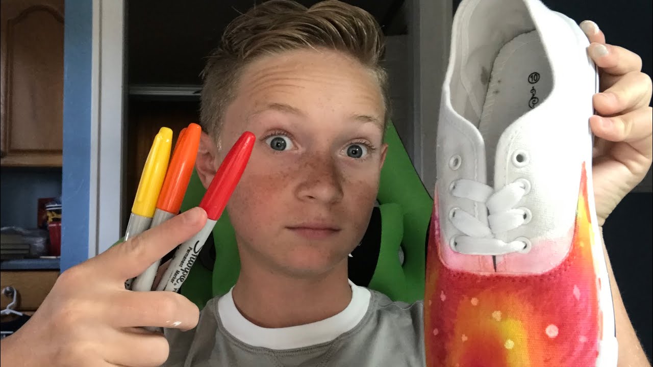 Custom Sharpie Shoes!!