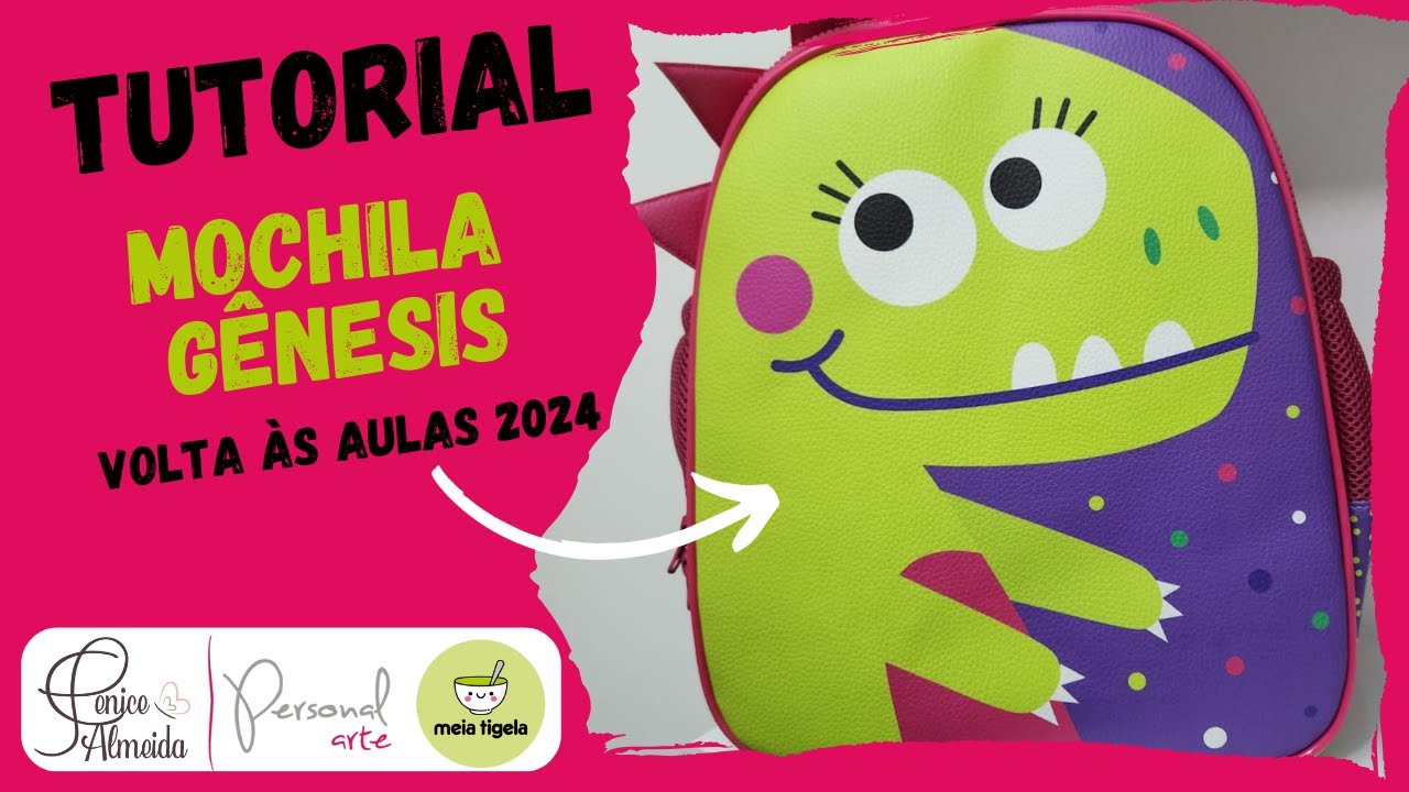 Tutorial PAINEL MOCHILA GÊNESIS  - Parceria PERSONAL ARTE