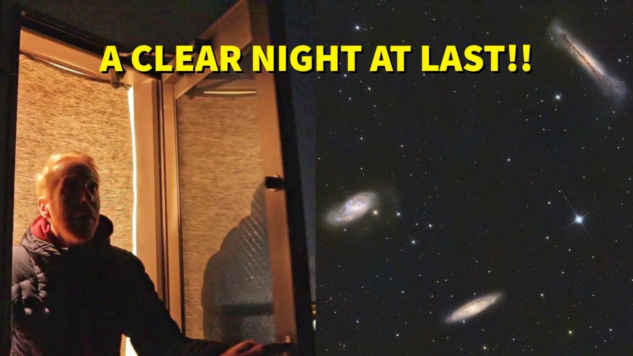 From SETUP to ASTROPHOTO (and failure?? 😱) - Clear nights are AWESOME!