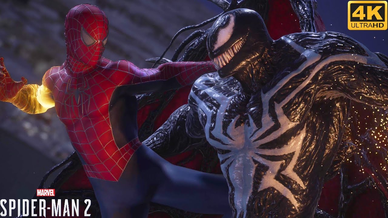 Spider-Man vs Venom with Sam Raimi Suit - Marvel's Spider-Man 2 (4K 60FPS)