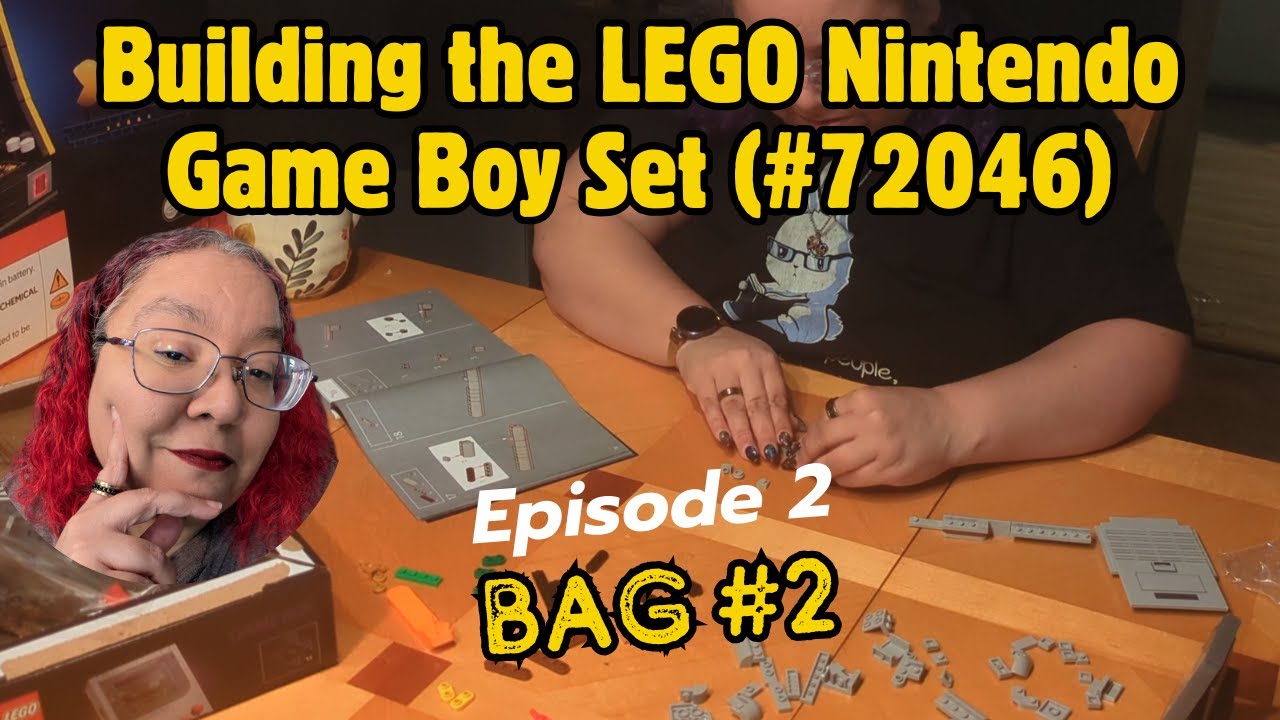 Lego Build: Nintendo Game Boy (#72046), Bag 2