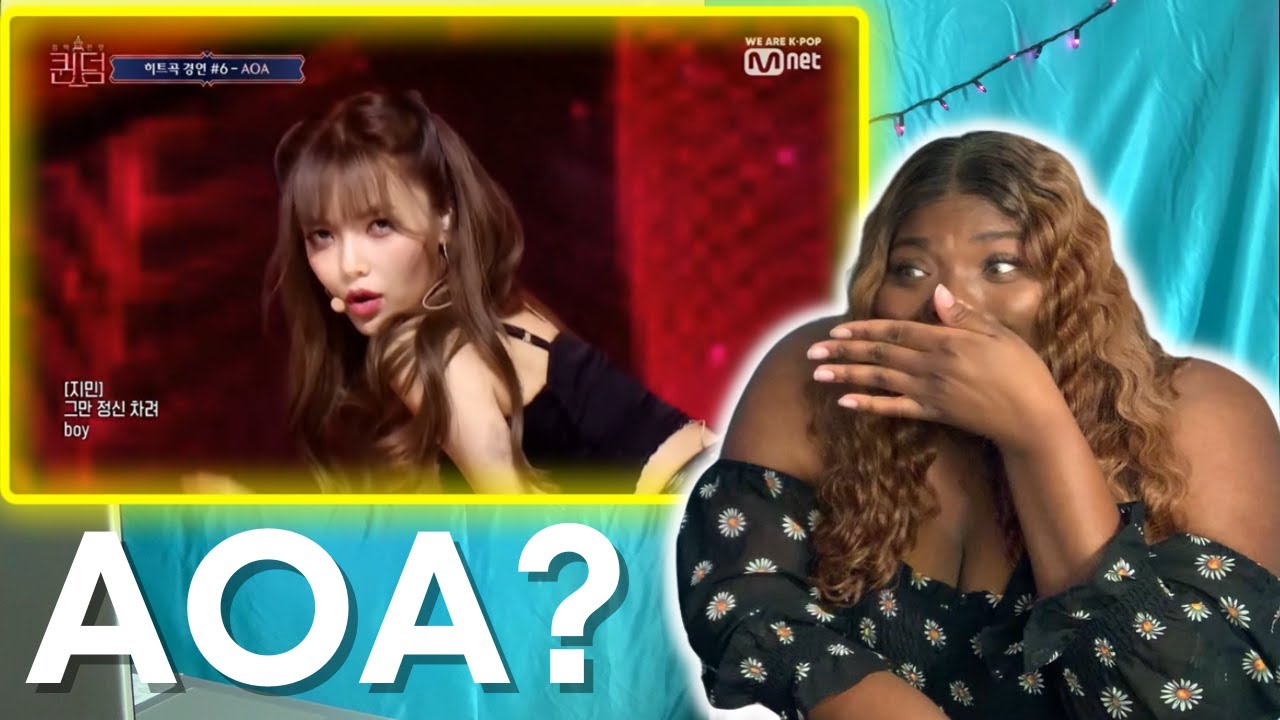 ♬ 너나 해(Egotistic) AND ♬ 짧은 치마 - AOA || QUEENDOM WEEK / REACTION