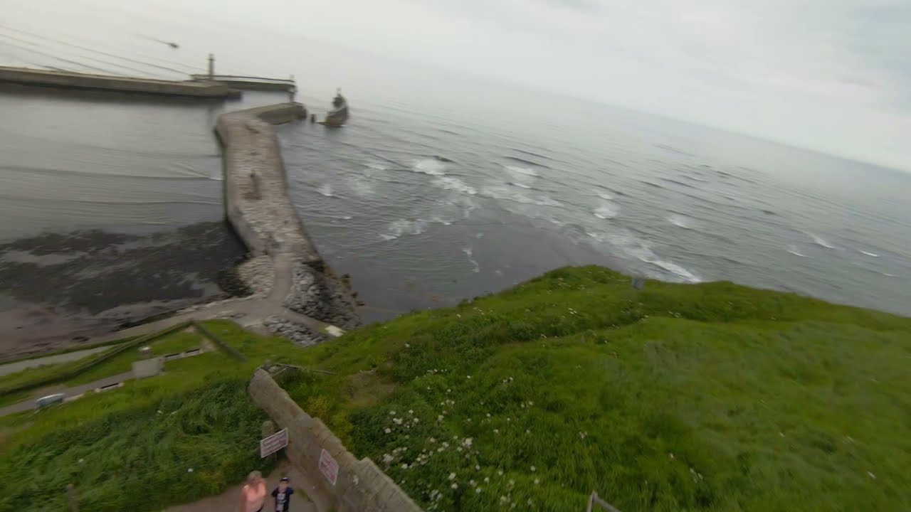 Drone (Whitby Abbey) DJI FPV (4K)