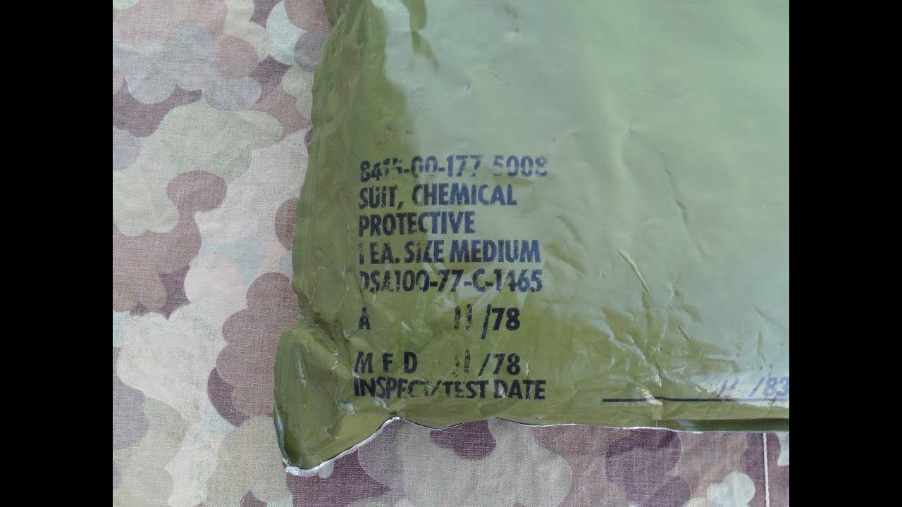 OD green USGI MOPP suit/ Chemical suit review