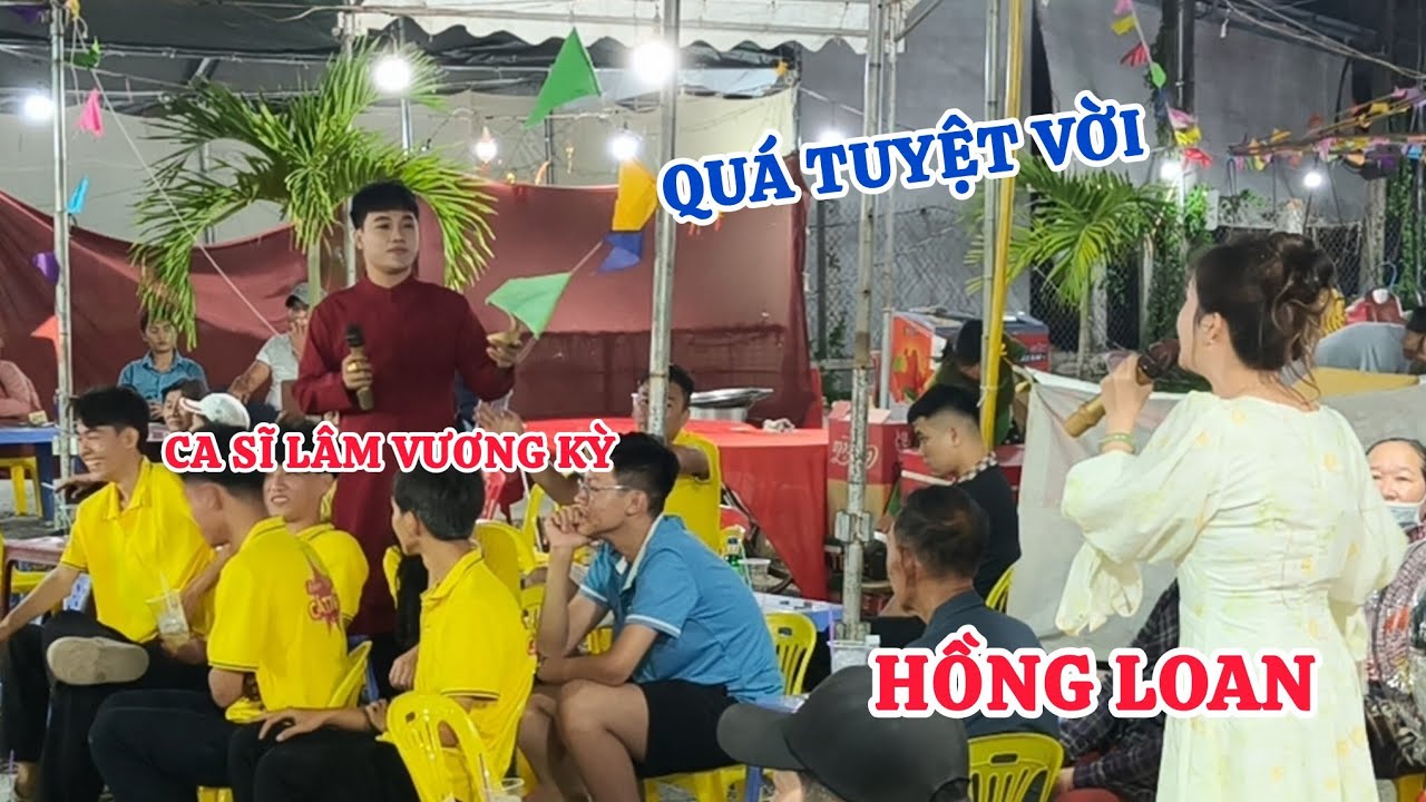 Hồng Loan & Cs Lâm Vương Kỳ song ca bài mới quá Hay 