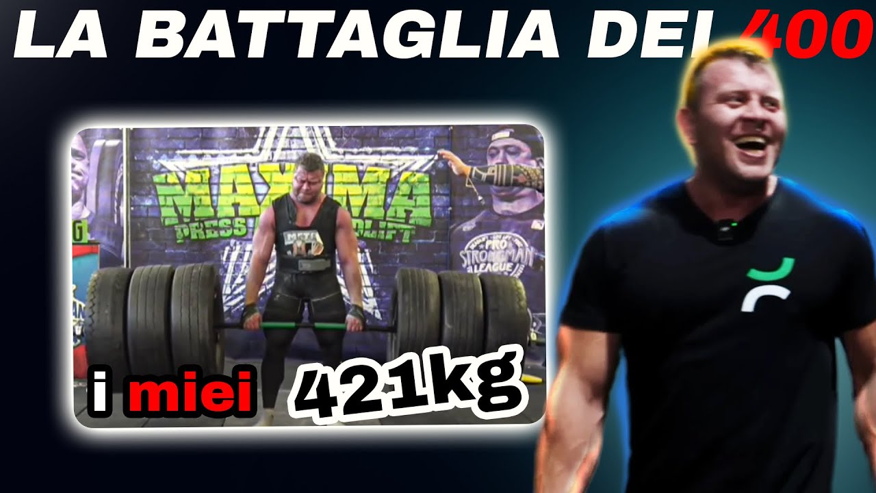 la mia prova dei 421KG SANGUE SVENIMENTI E FOLLIA