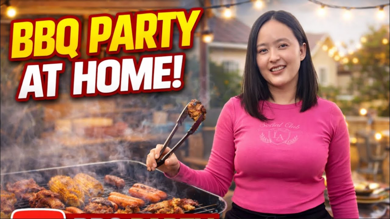 BBQ PARTY AT HOME !!! WEEKEND GRILL WITH FAMILY !!! #bbq #Aanga's Lifestyle